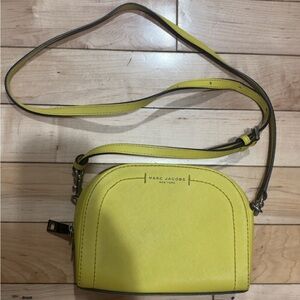 MARC JACOBS YELLOW PLAYBACK CROSSBODY PURSE